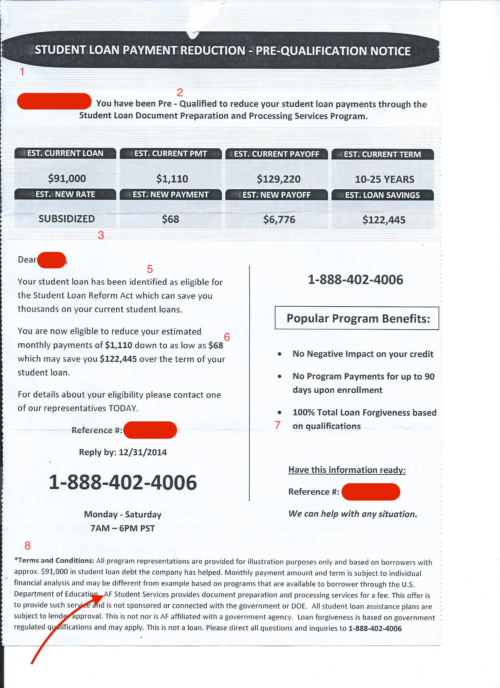 Risla Student Loan Payment